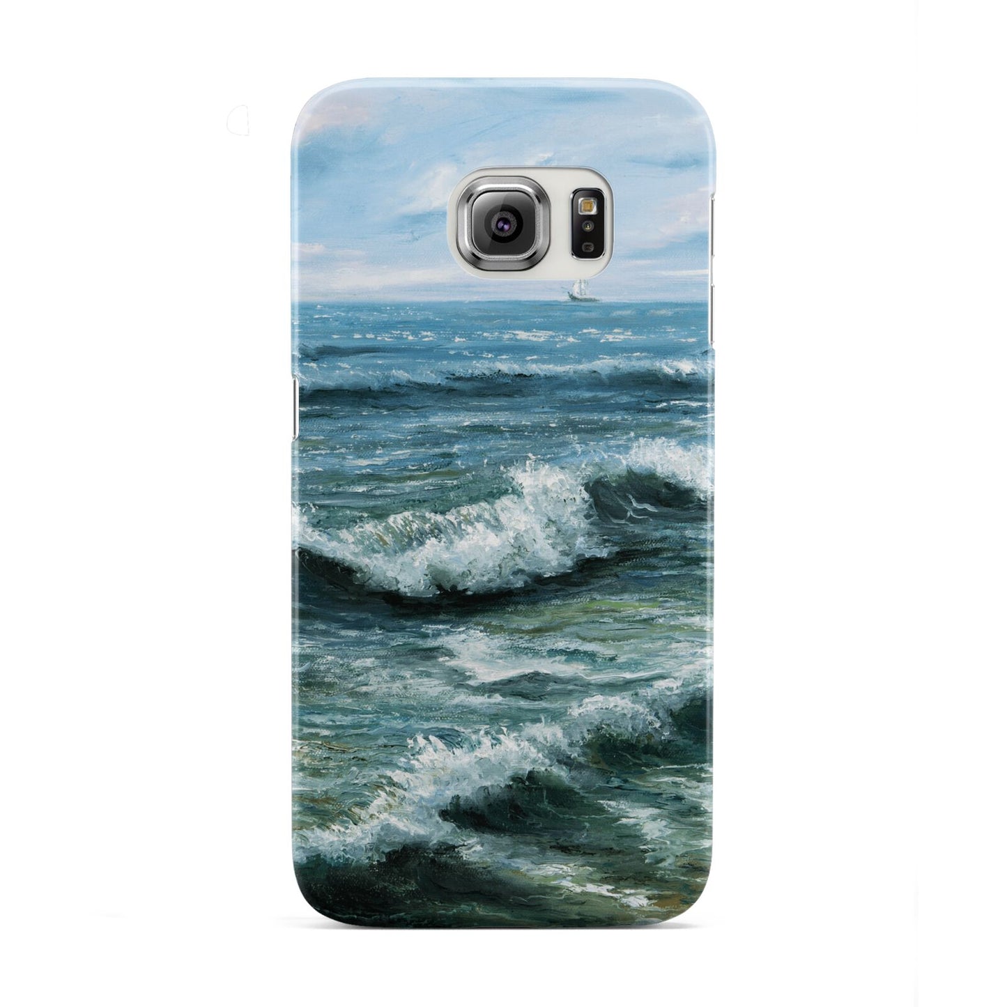 Ocean Brush Stroke Samsung Galaxy S6 Edge Case