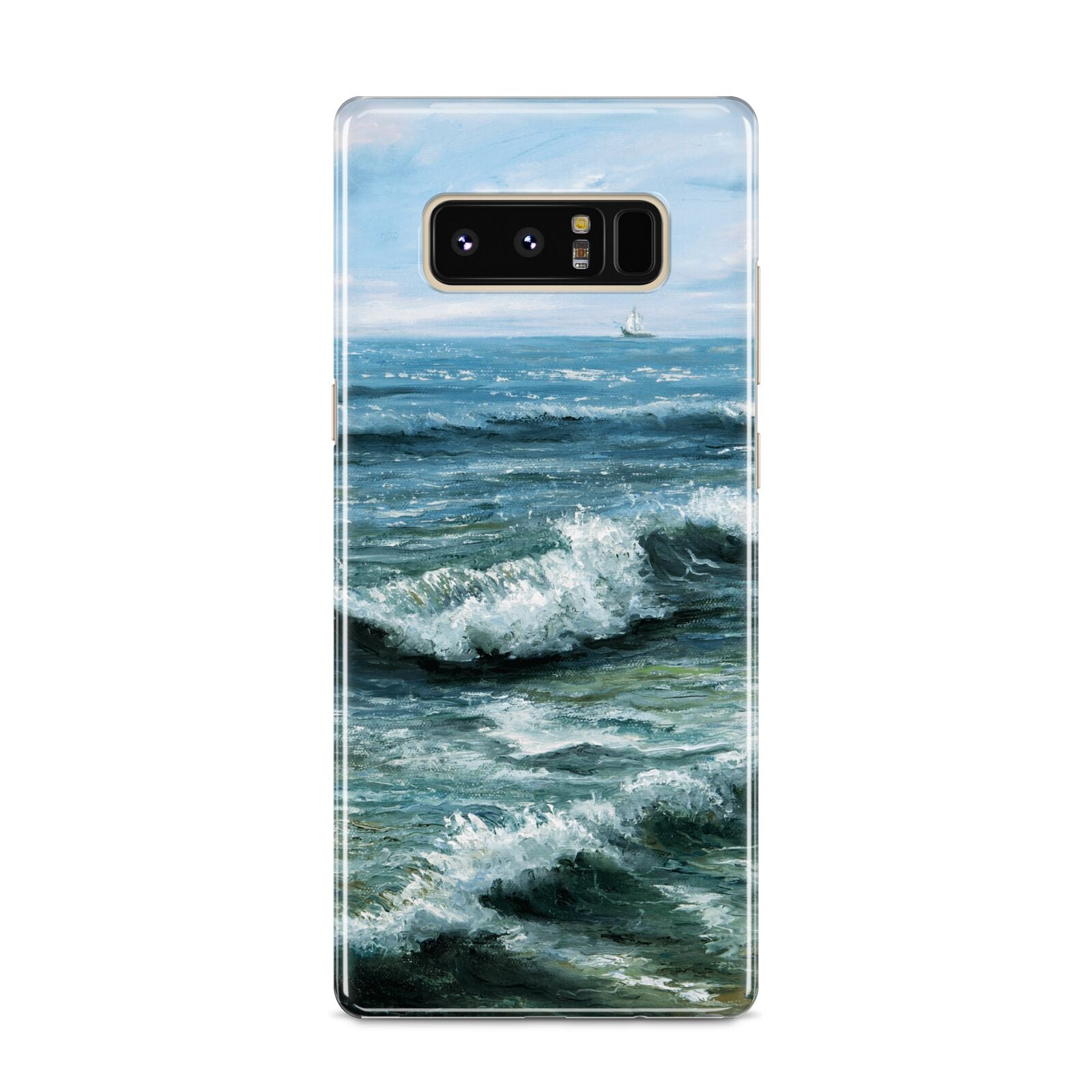 Ocean Brush Stroke Samsung Galaxy S8 Case