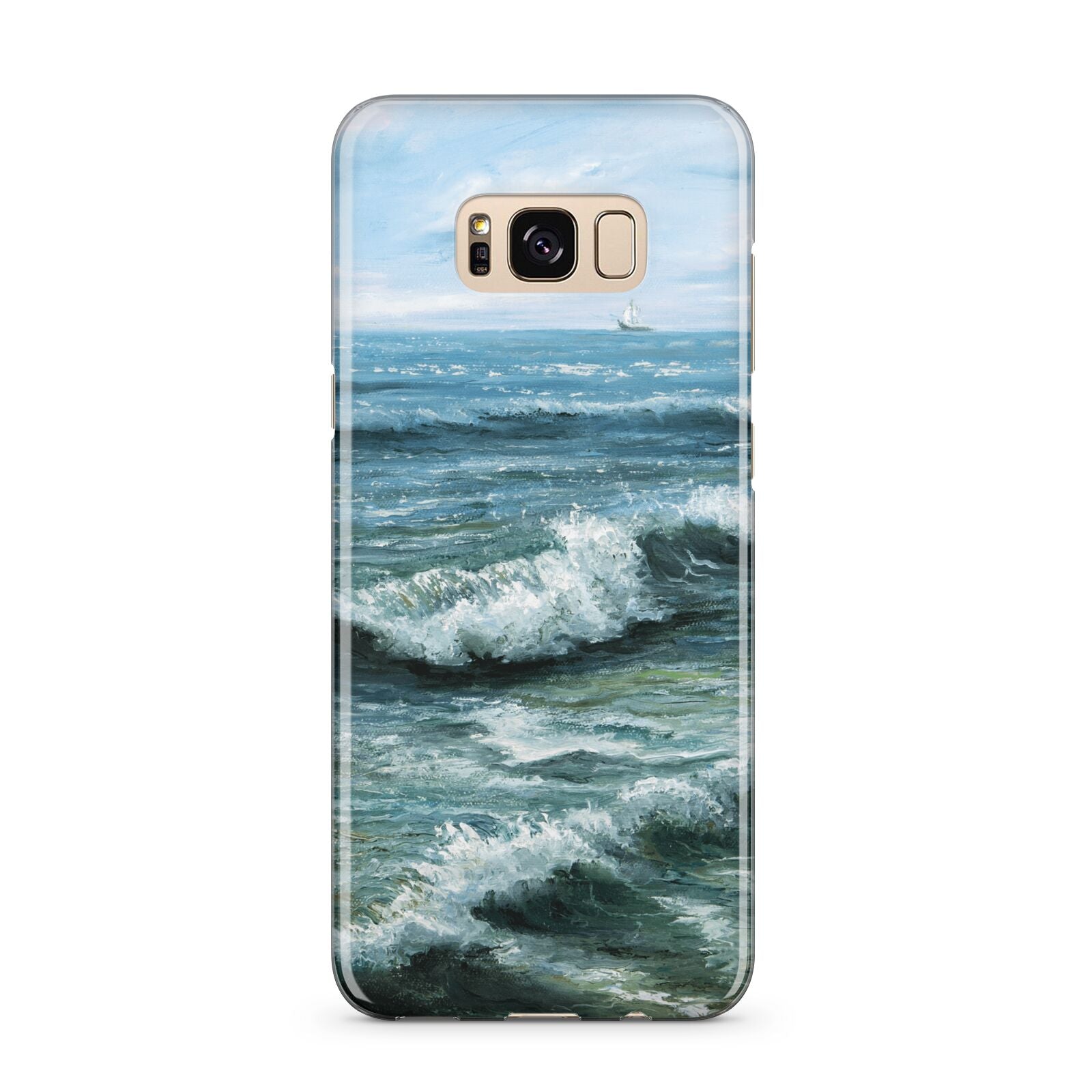 Ocean Brush Stroke Samsung Galaxy S8 Plus Case