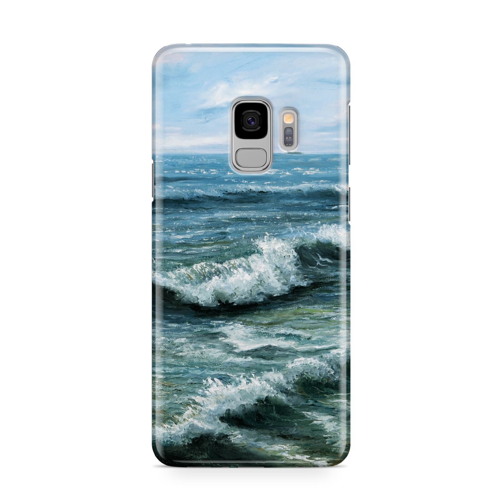 Ocean Brush Stroke Samsung Galaxy S9 Case