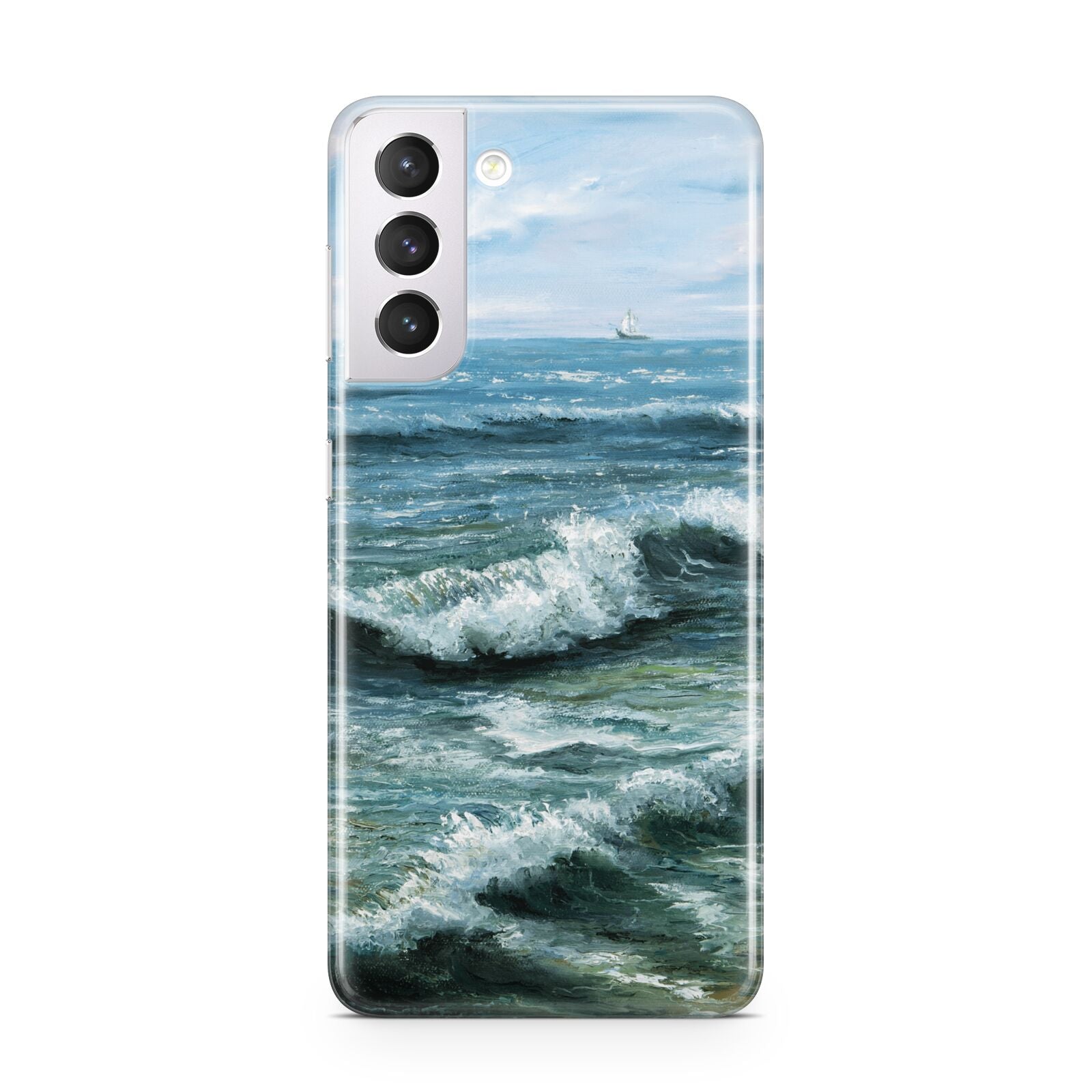 Ocean Brush Stroke Samsung S21 Case