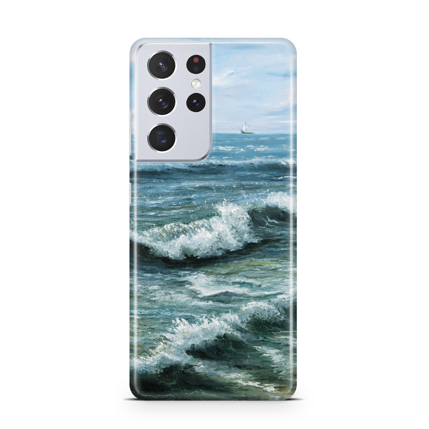 Ocean Brush Stroke Samsung S21 Ultra Case