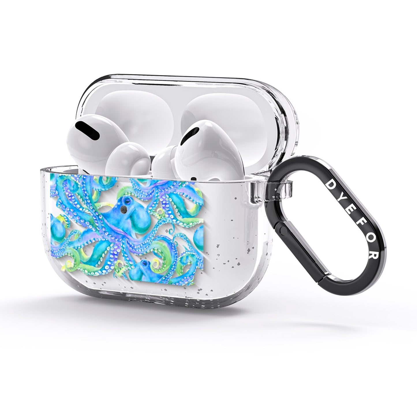 Octopus AirPods Glitter Case 3rd Gen Side Image