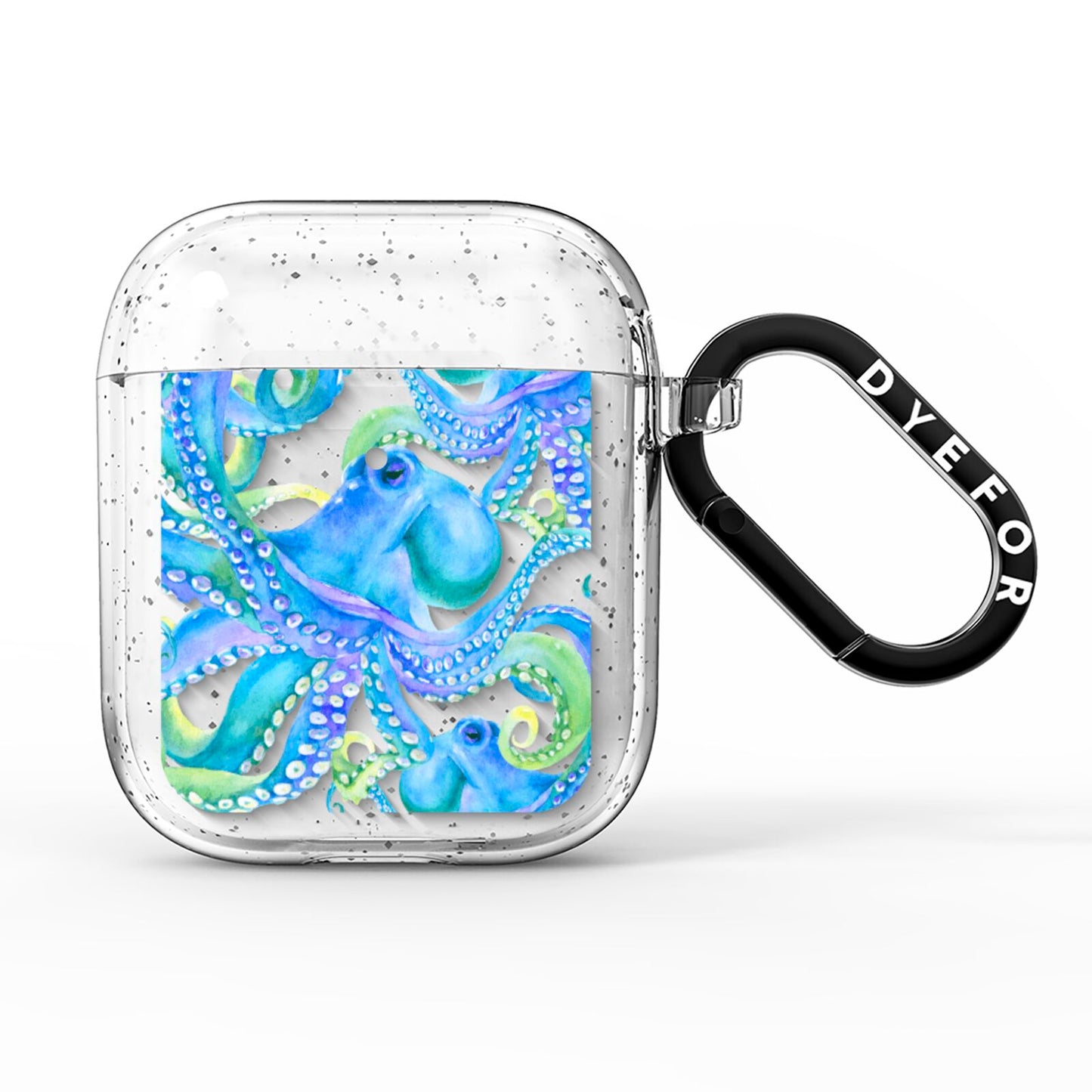 Octopus AirPods Glitter Case