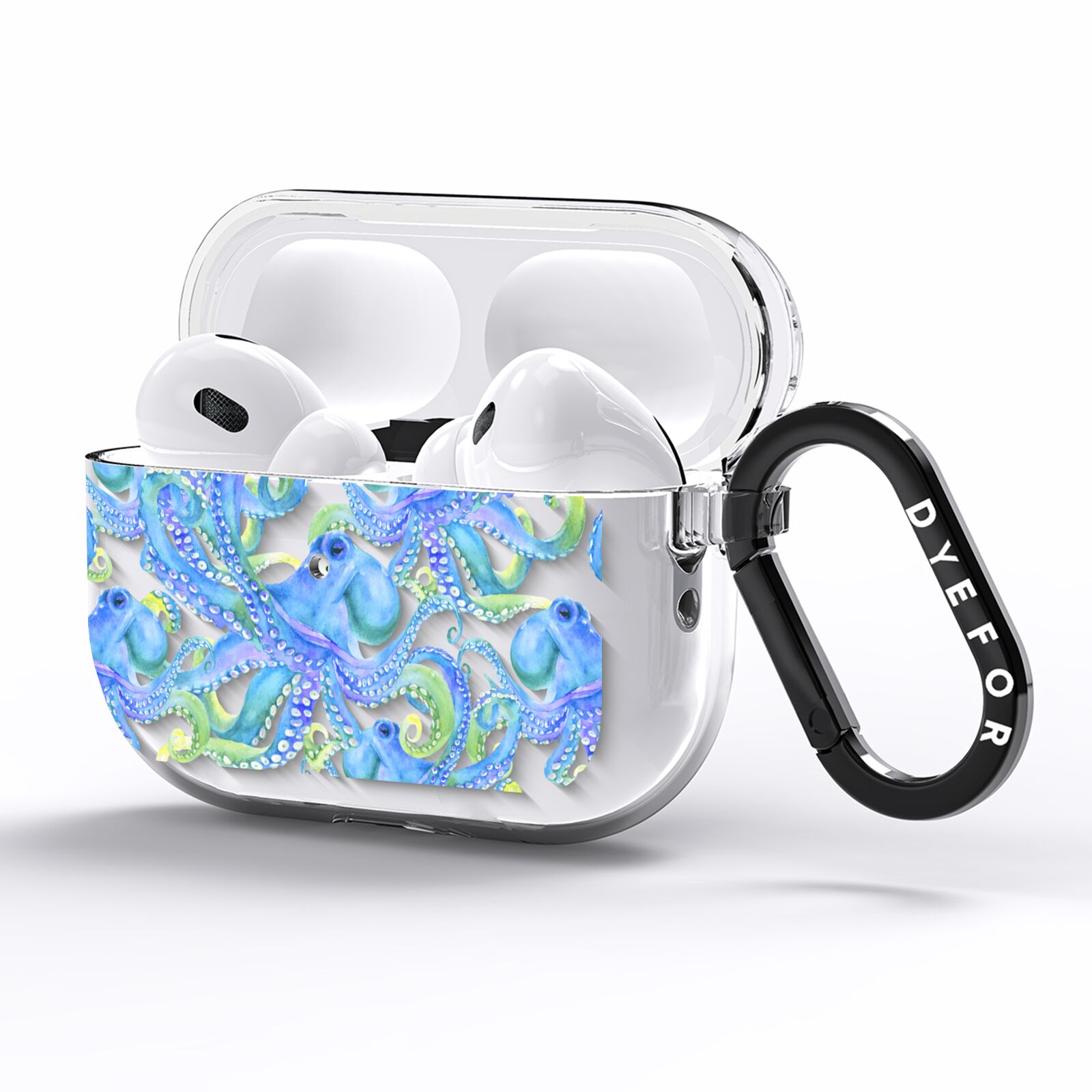 Octopus AirPods Pro Clear Case Side Image