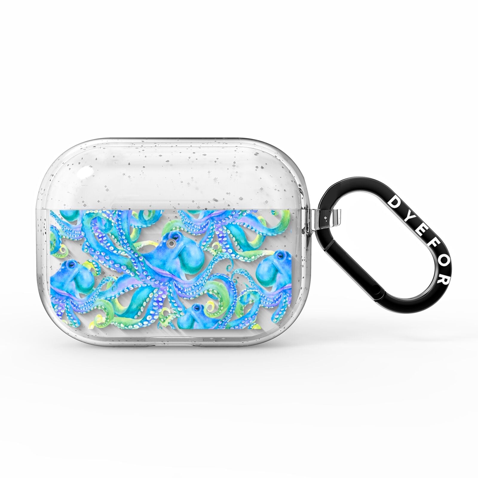 Octopus AirPods Pro Glitter Case