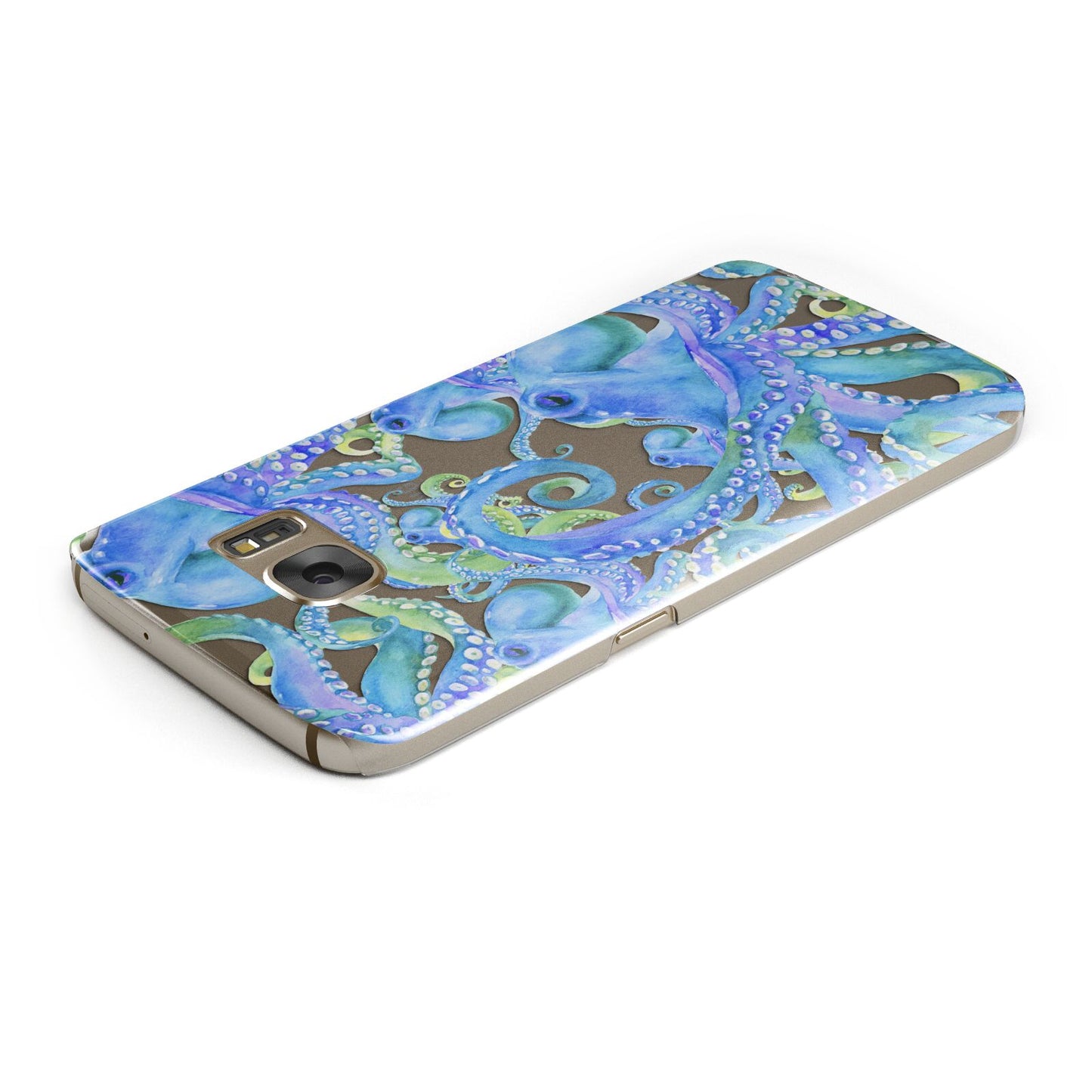 Octopus Samsung Galaxy Case Top Cutout