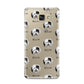 Old English Sheepdog Icon with Name Samsung Galaxy A9 2016 Case on gold phone