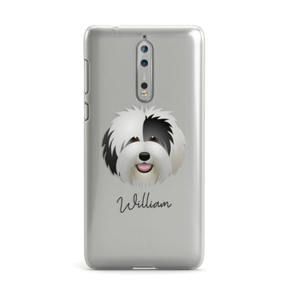 Old English Sheepdog Personalised Nokia Case