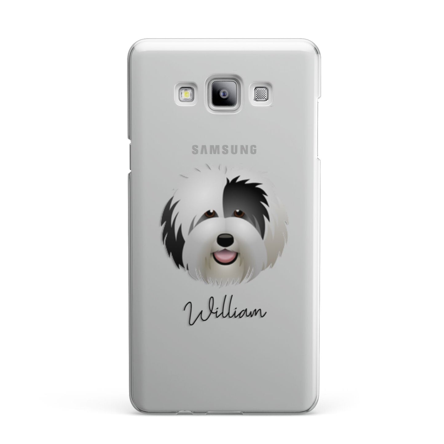 Old English Sheepdog Personalised Samsung Galaxy A7 2015 Case