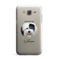 Old English Sheepdog Personalised Samsung Galaxy J7 Case