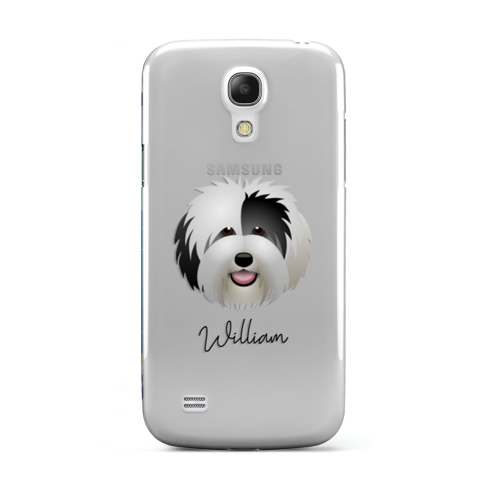 Old English Sheepdog Personalised Samsung Galaxy S4 Mini Case