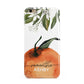 Orange Blossom Personalised Name Apple iPhone 6 Plus 3D Tough Case