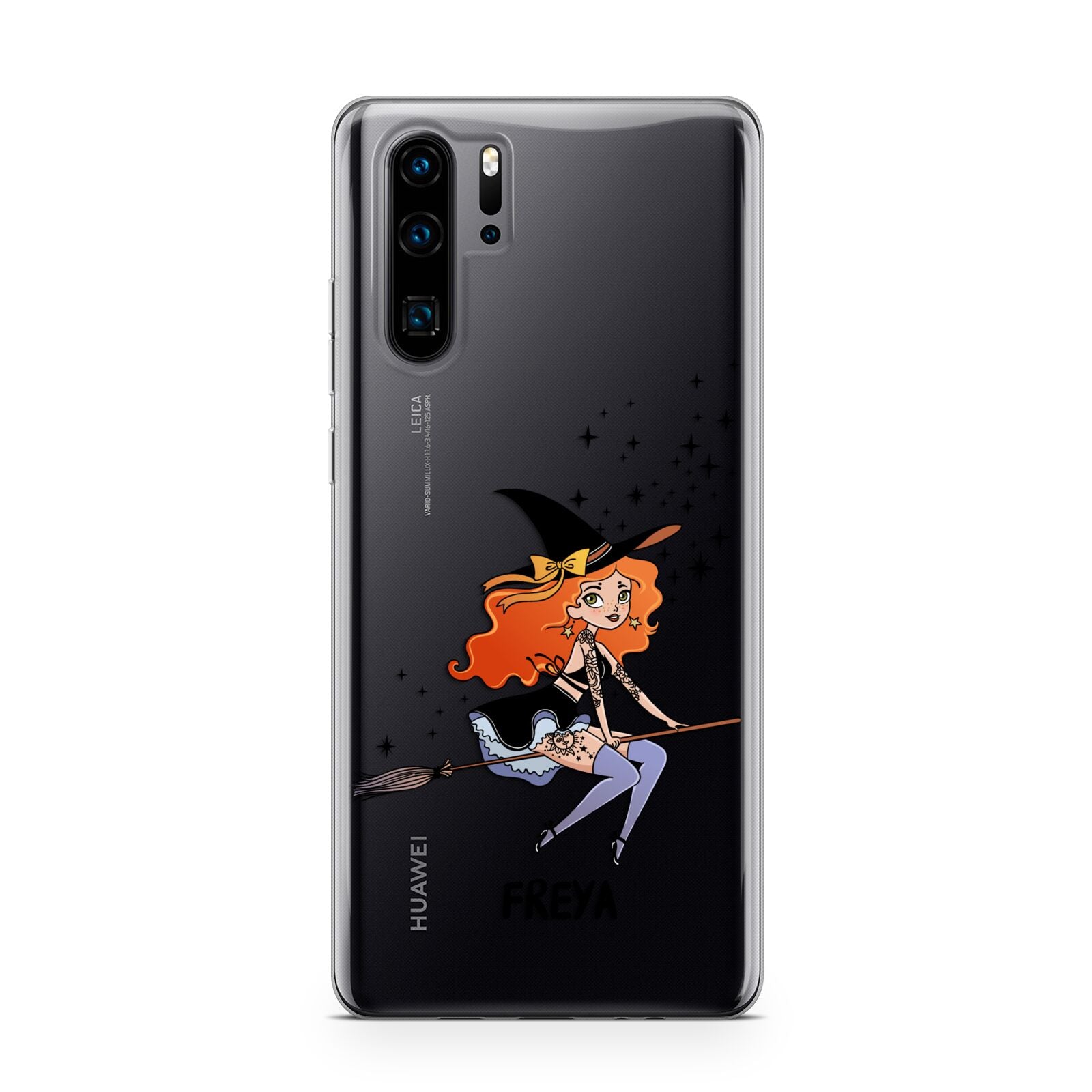 Orange Haired Personalised Witch Huawei P30 Pro Phone Case