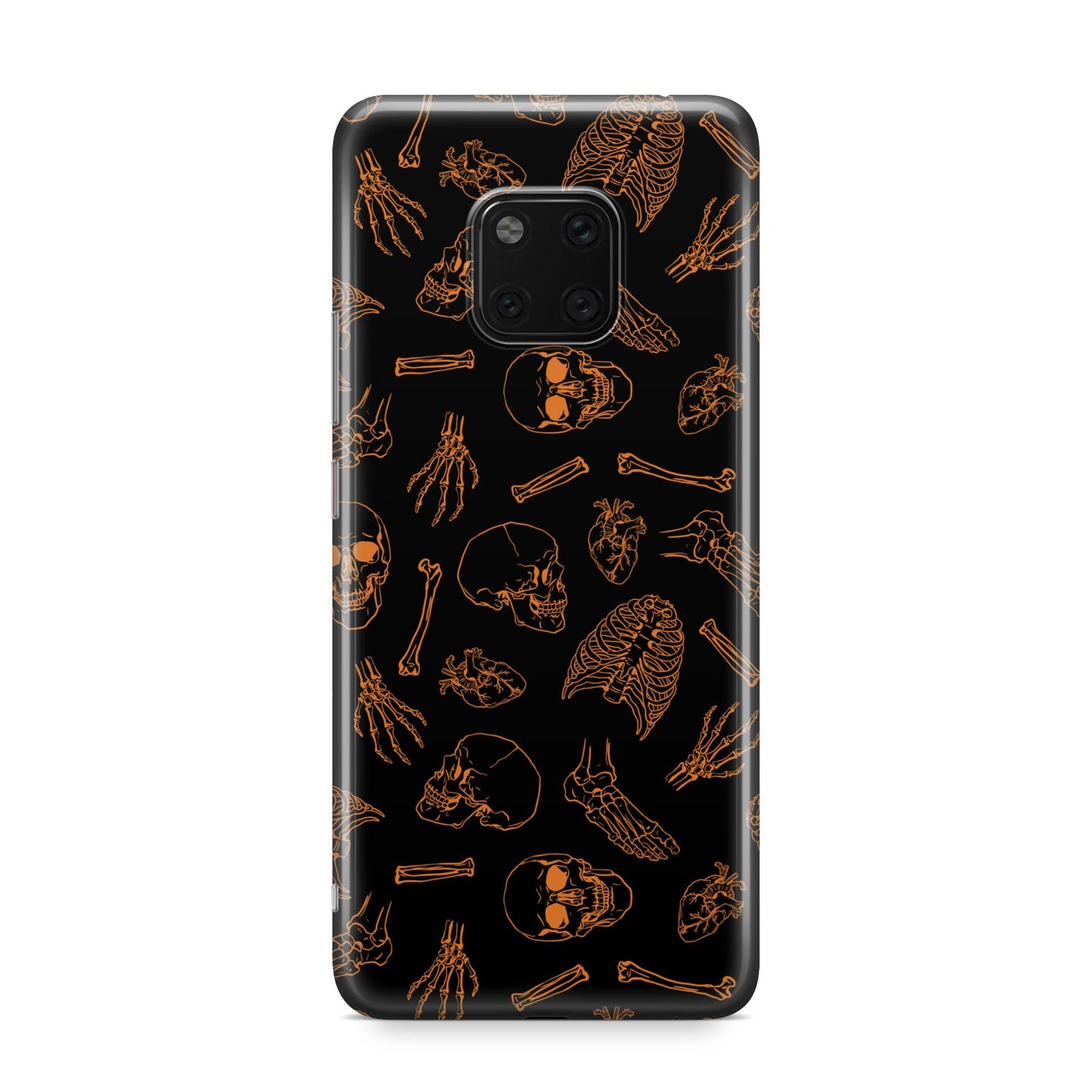 Orange Skeleton Illustrations Huawei Mate 20 Pro Phone Case