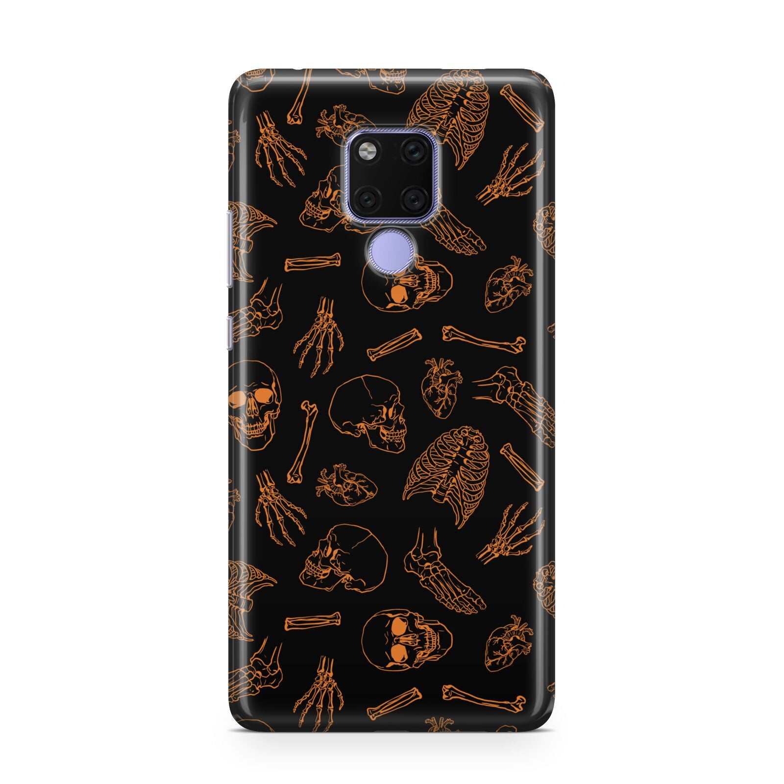 Orange Skeleton Illustrations Huawei Mate 20X Phone Case