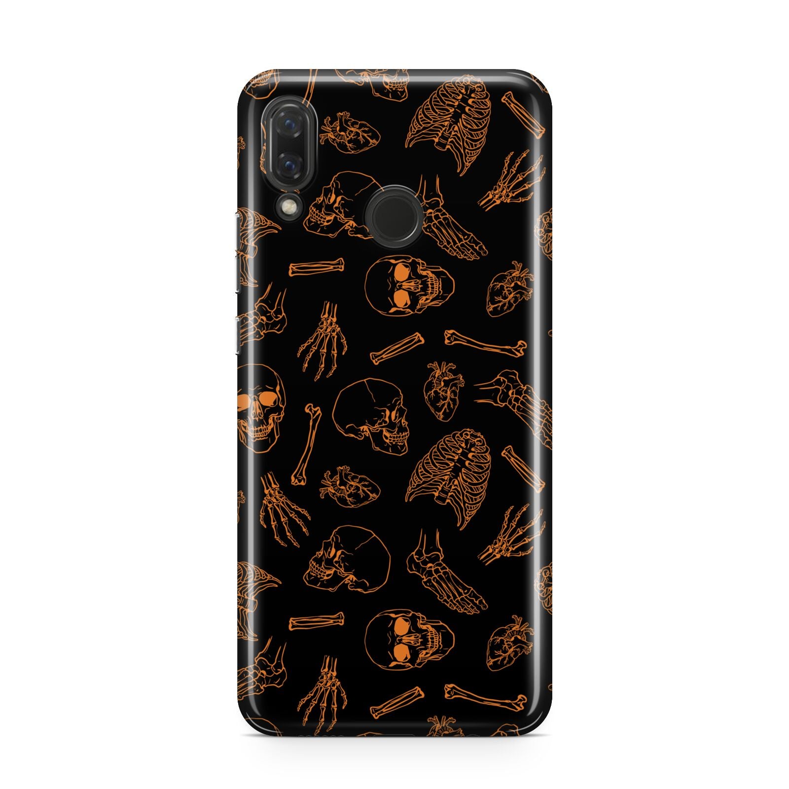 Orange Skeleton Illustrations Huawei Nova 3 Phone Case