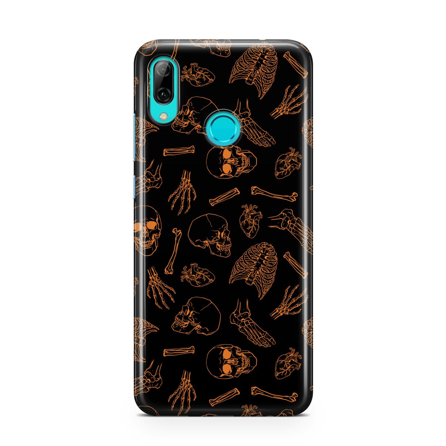 Orange Skeleton Illustrations Huawei P Smart 2019 Case