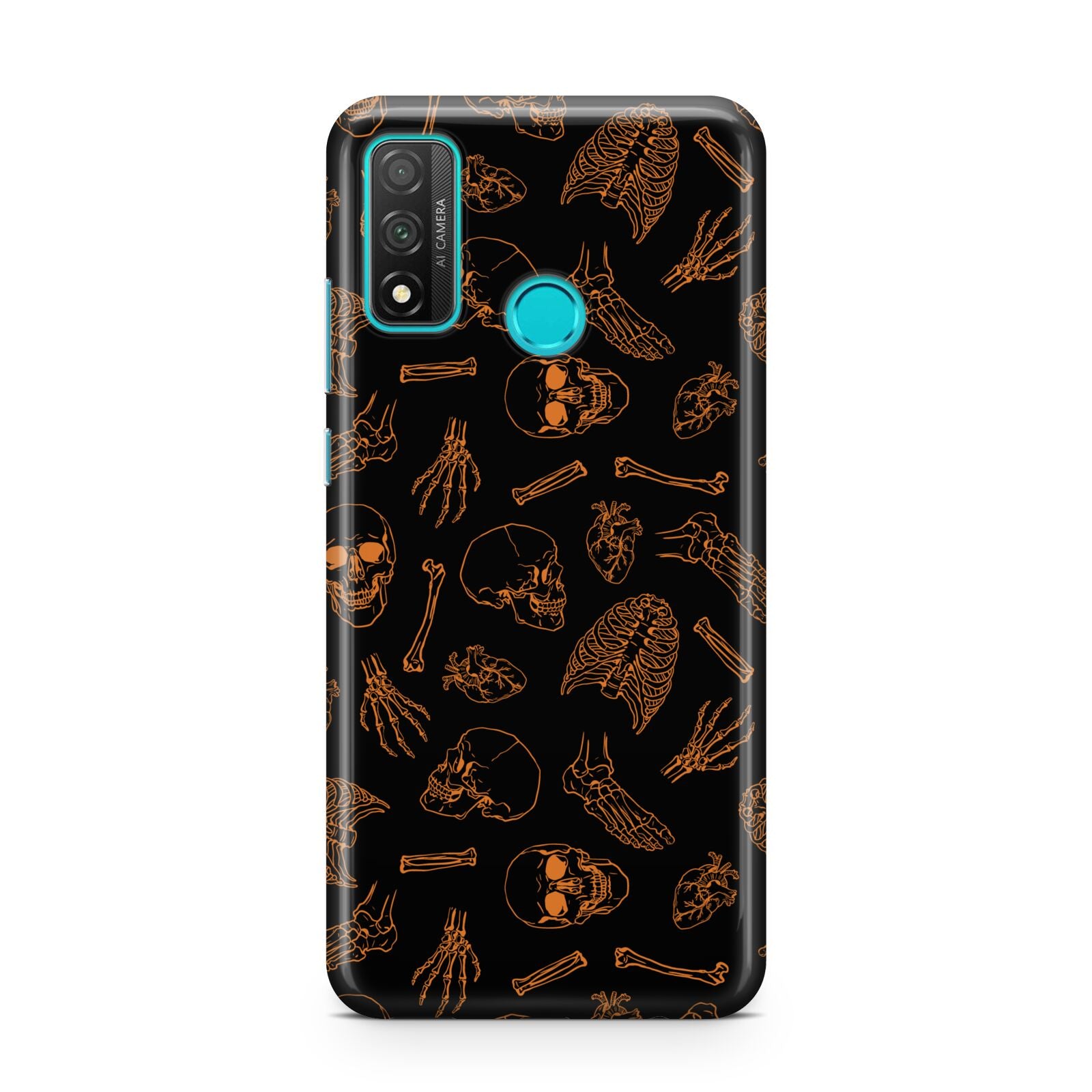 Orange Skeleton Illustrations Huawei P Smart 2020