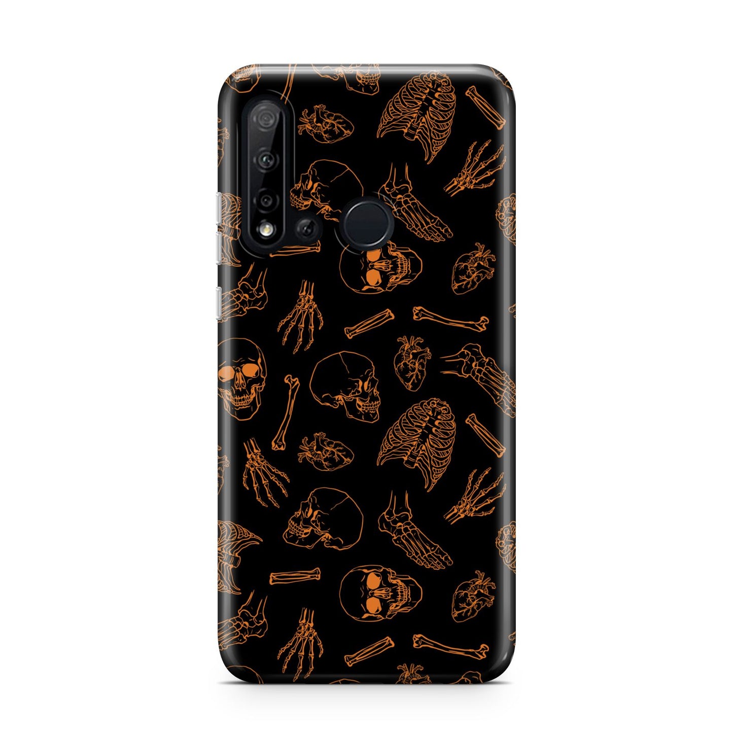 Orange Skeleton Illustrations Huawei P20 Lite 5G Phone Case