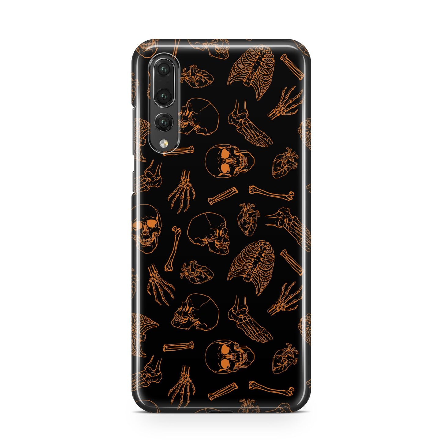 Orange Skeleton Illustrations Huawei P20 Pro Phone Case