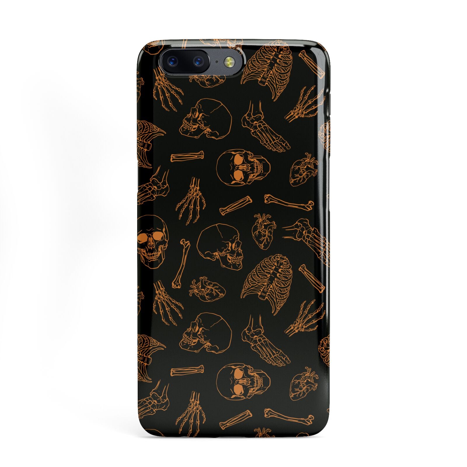 Orange Skeleton Illustrations OnePlus Case