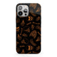 Orange Skeleton Illustrations iPhone 13 Pro Max Full Wrap 3D Tough Case