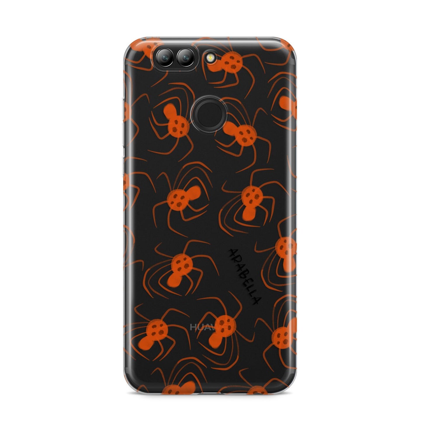 Orange Spiders Personalised Huawei Nova 2s Phone Case