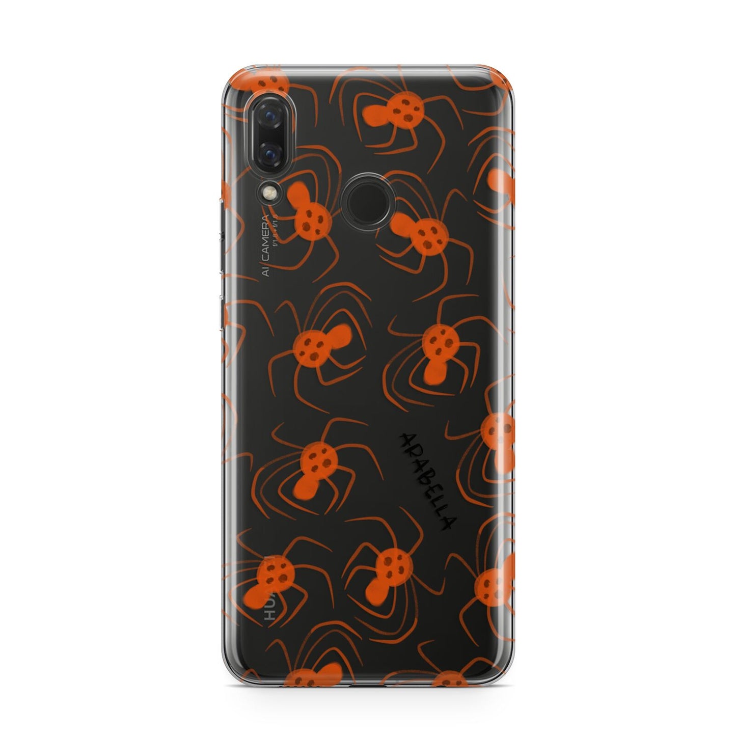 Orange Spiders Personalised Huawei Nova 3 Phone Case