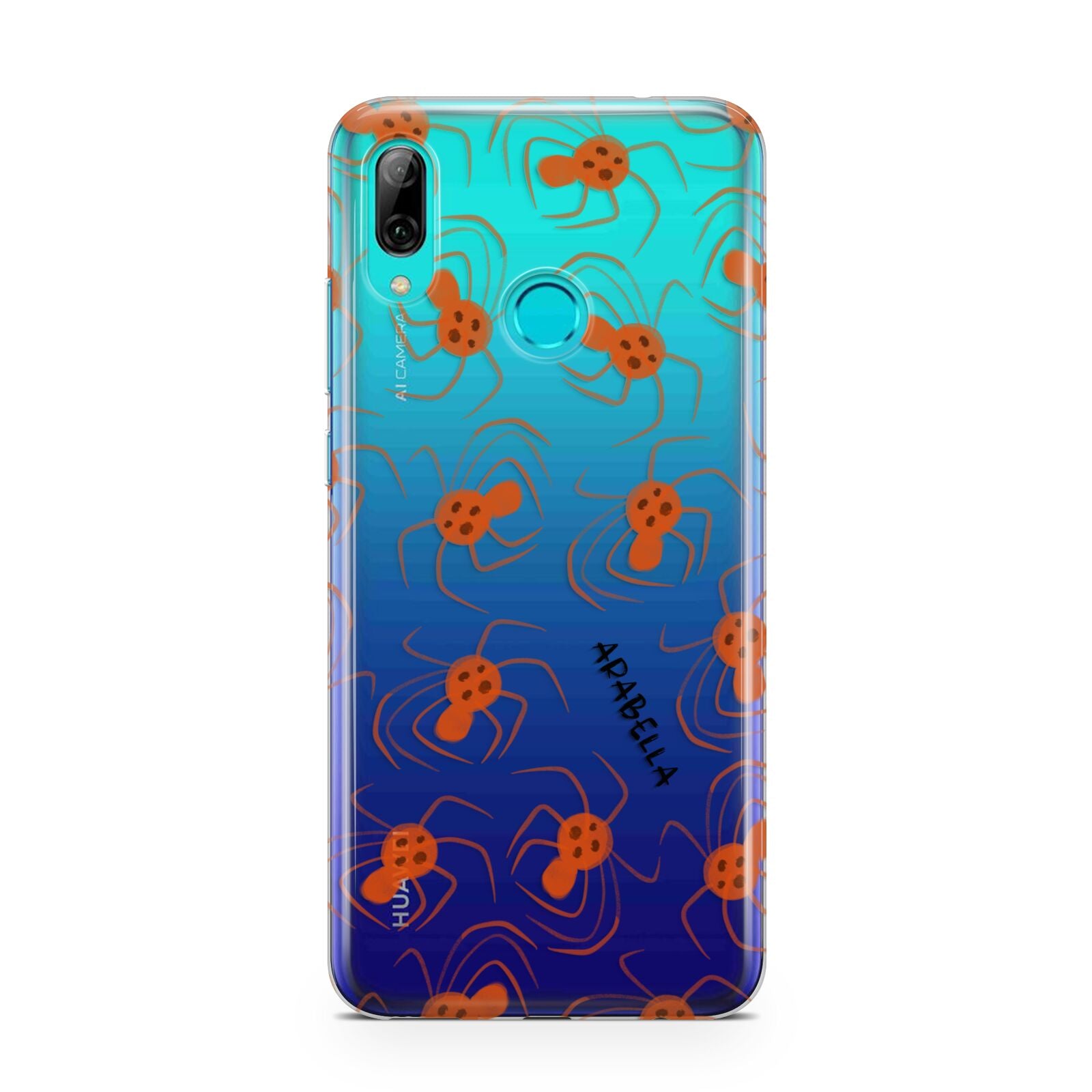 Orange Spiders Personalised Huawei P Smart 2019 Case