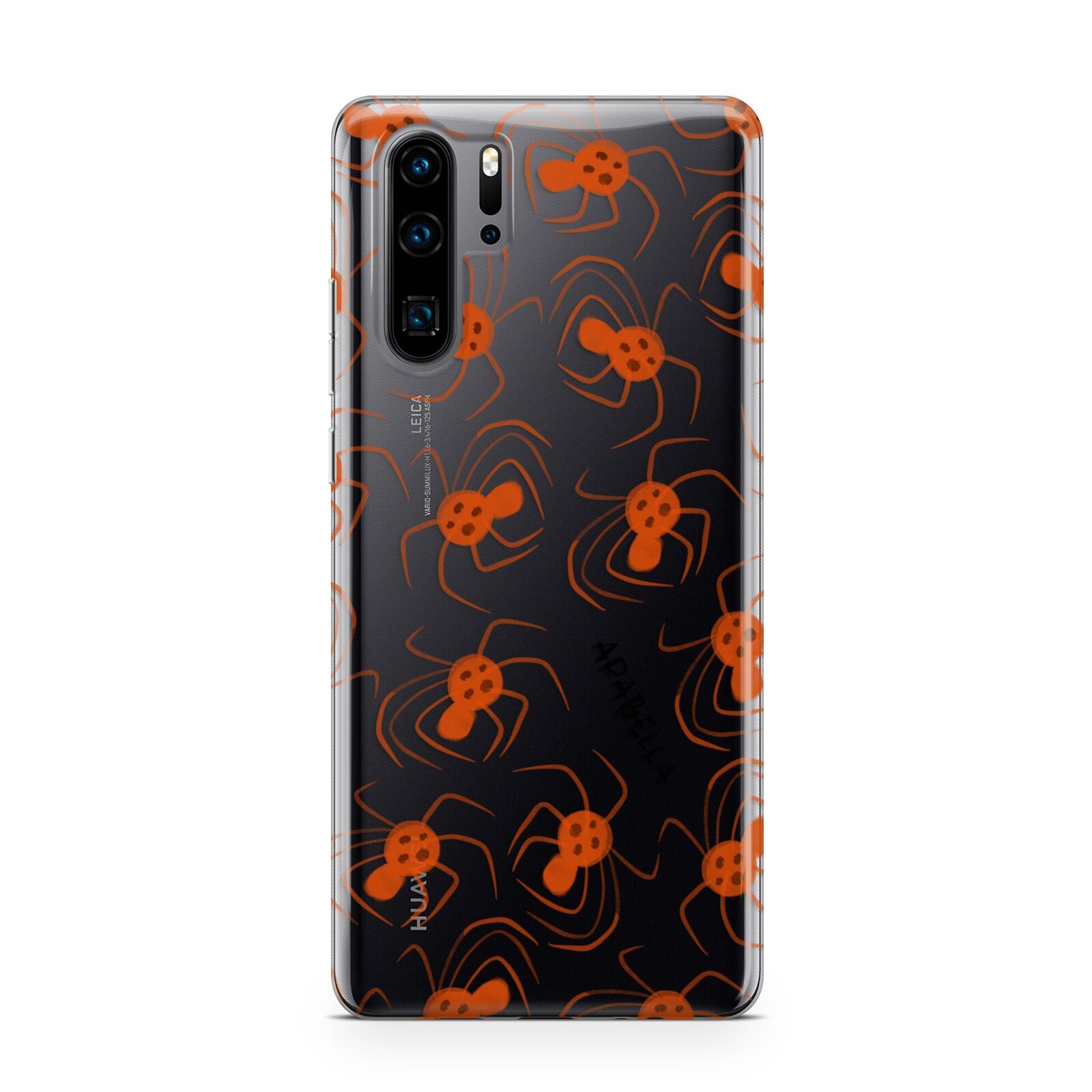 Orange Spiders Personalised Huawei P30 Pro Phone Case