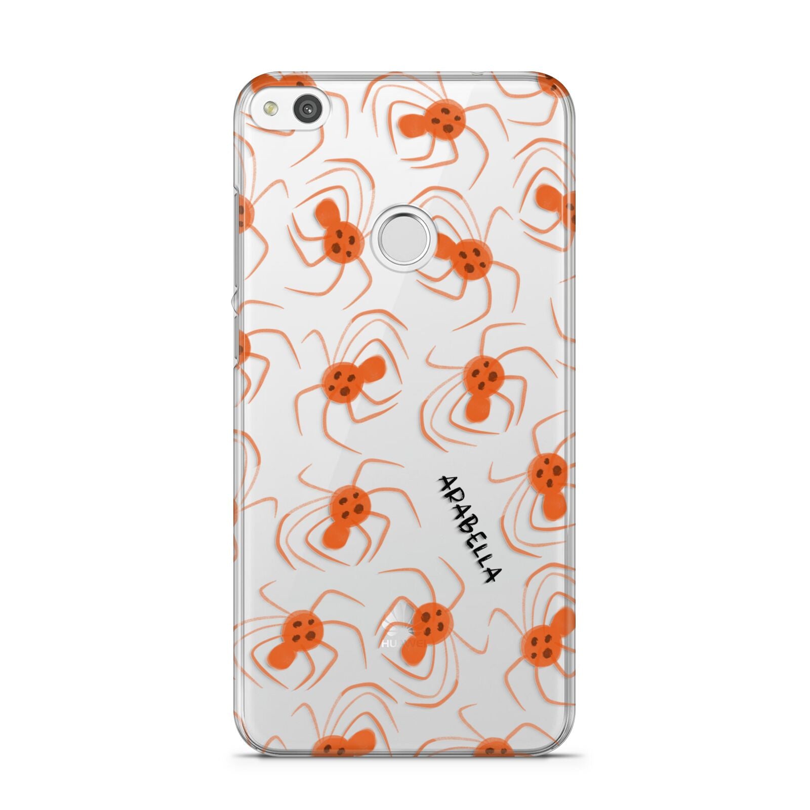 Orange Spiders Personalised Huawei P8 Lite Case