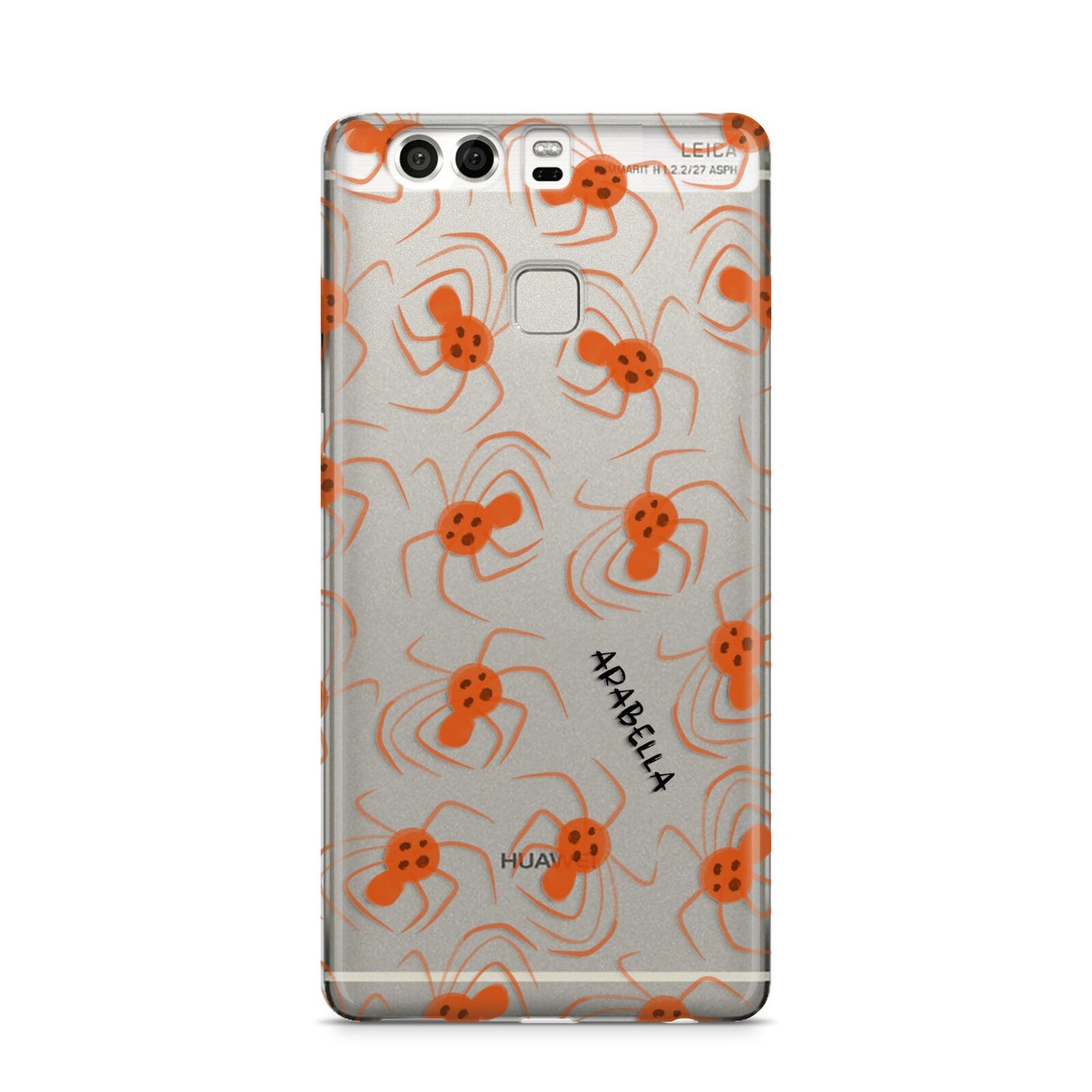 Orange Spiders Personalised Huawei P9 Case