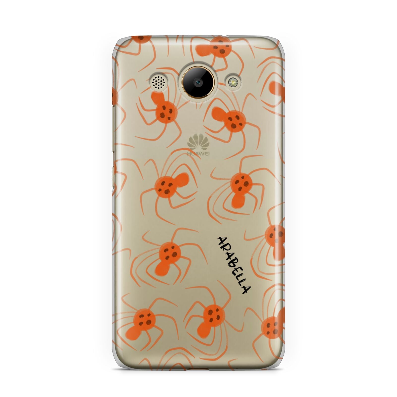 Orange Spiders Personalised Huawei Y3 2017