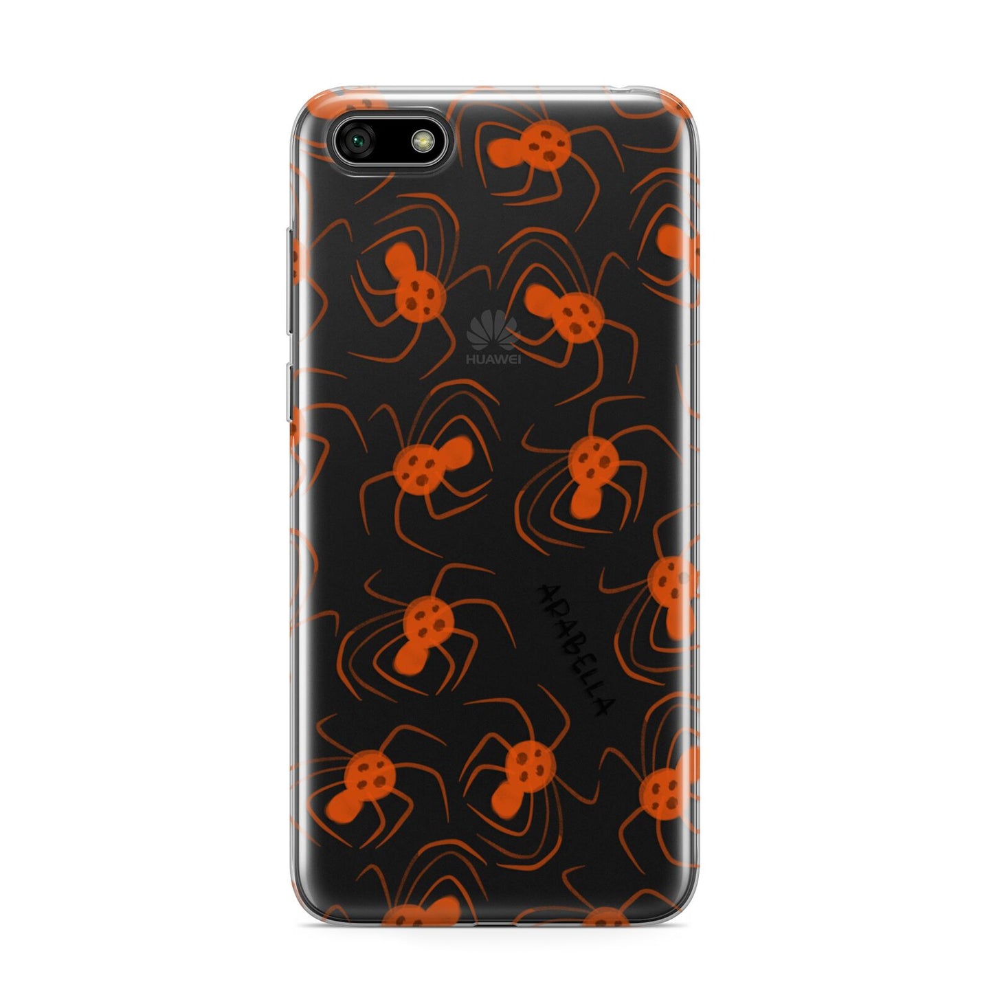 Orange Spiders Personalised Huawei Y5 Prime 2018 Phone Case