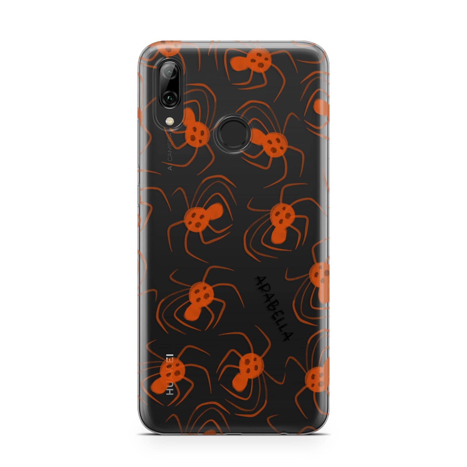 Orange Spiders Personalised Huawei Y7 2019