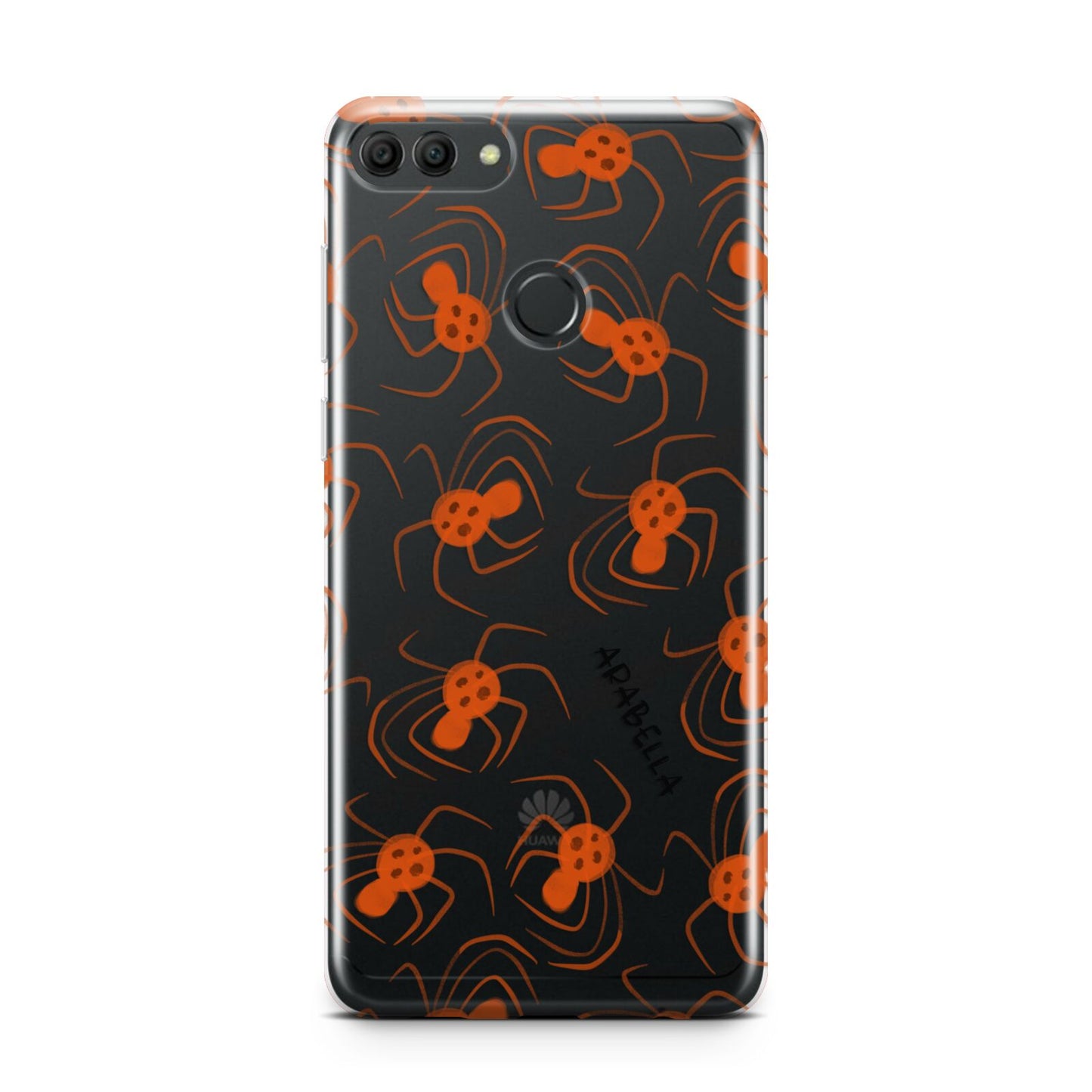 Orange Spiders Personalised Huawei Y9 2018