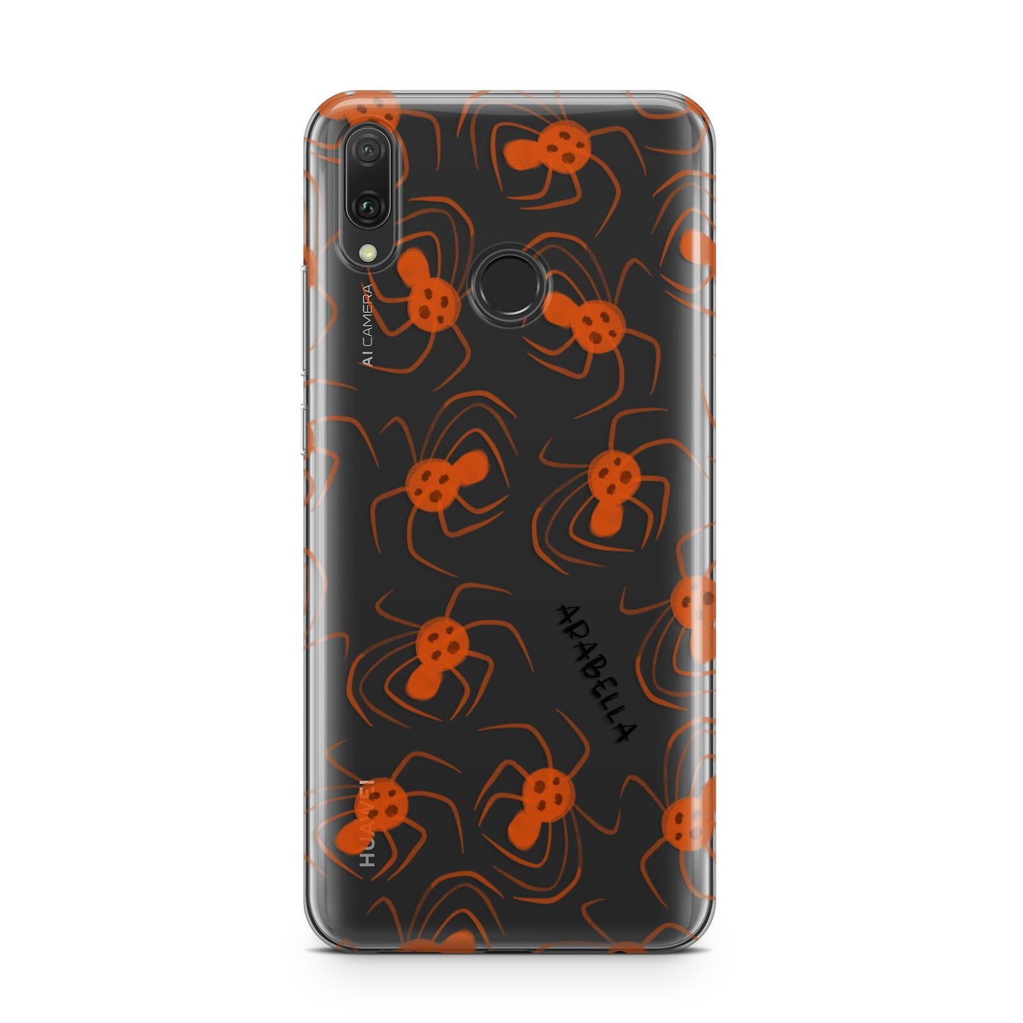 Orange Spiders Personalised Huawei Y9 2019