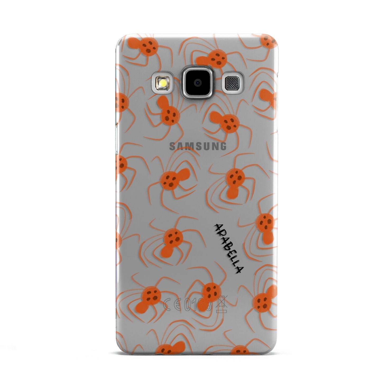 Orange Spiders Personalised Samsung Galaxy A5 Case