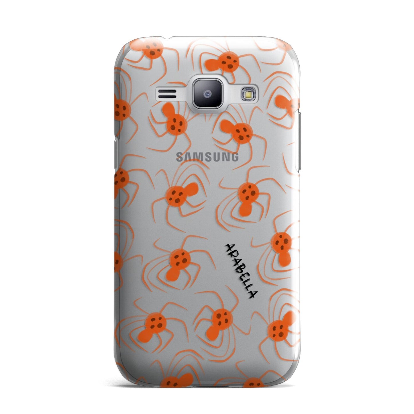 Orange Spiders Personalised Samsung Galaxy J1 2015 Case