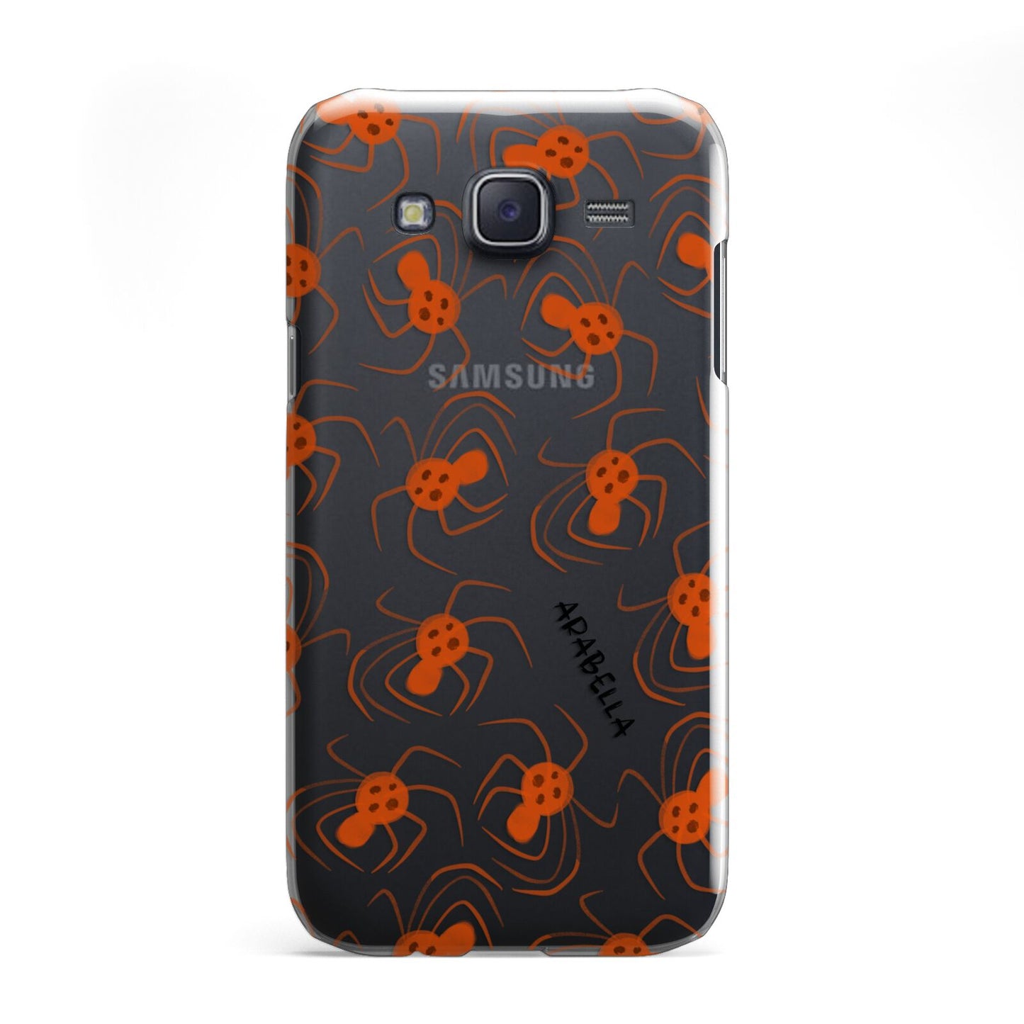 Orange Spiders Personalised Samsung Galaxy J5 Case