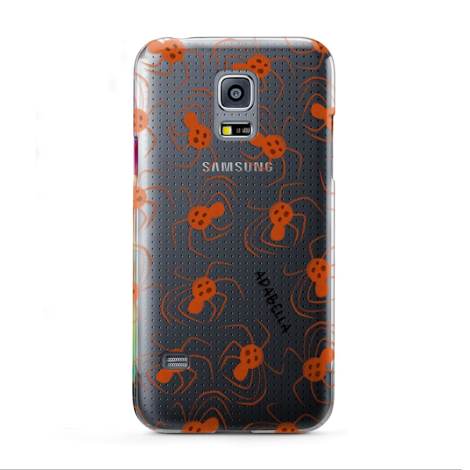 Orange Spiders Personalised Samsung Galaxy S5 Mini Case