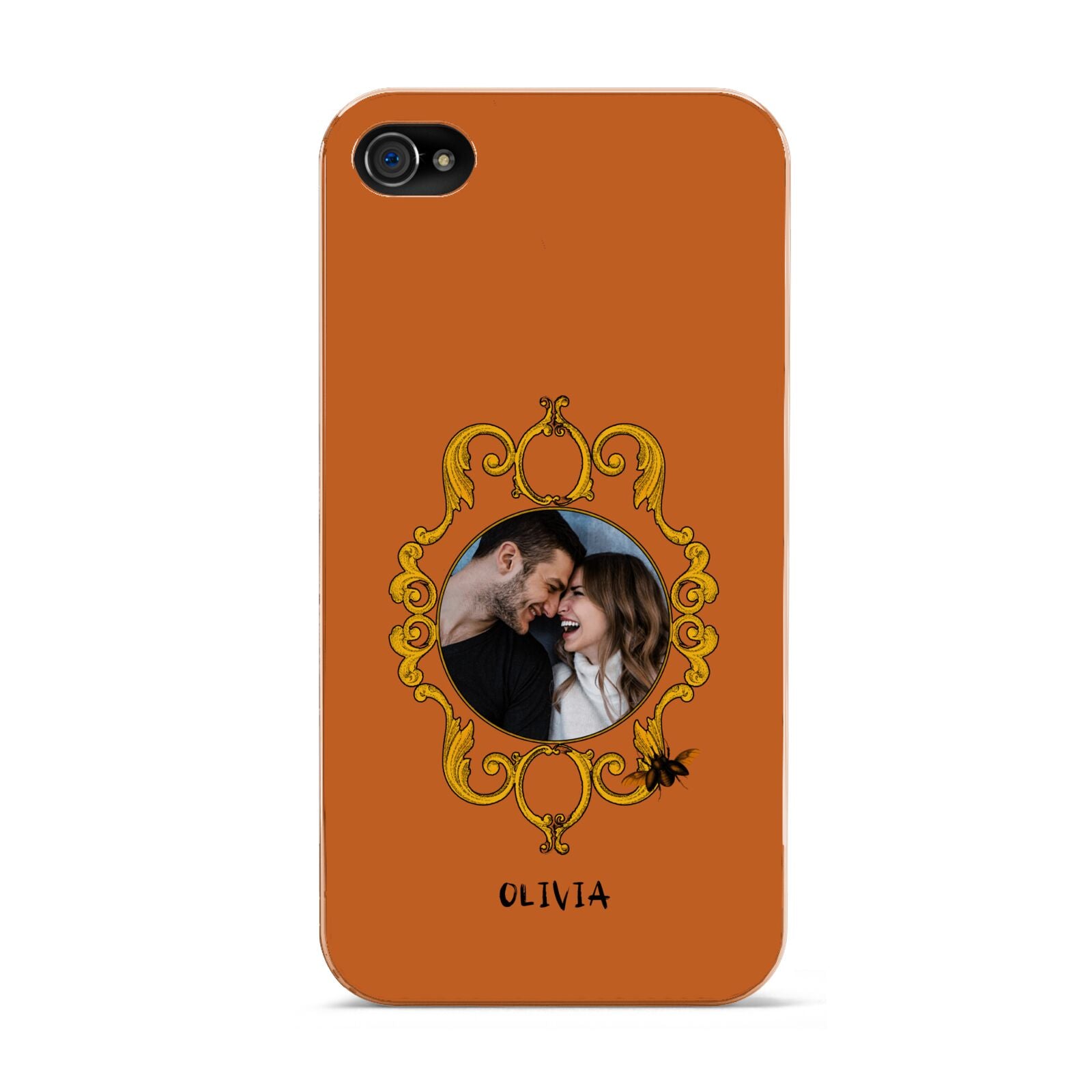 Ornate Halloween Custom Photo Apple iPhone 4s Case