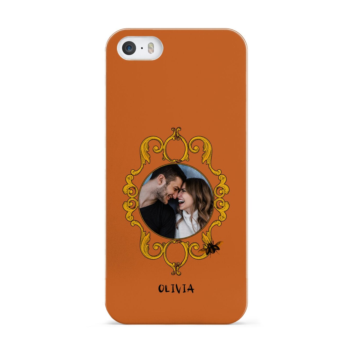 Ornate Halloween Custom Photo Apple iPhone 5 Case