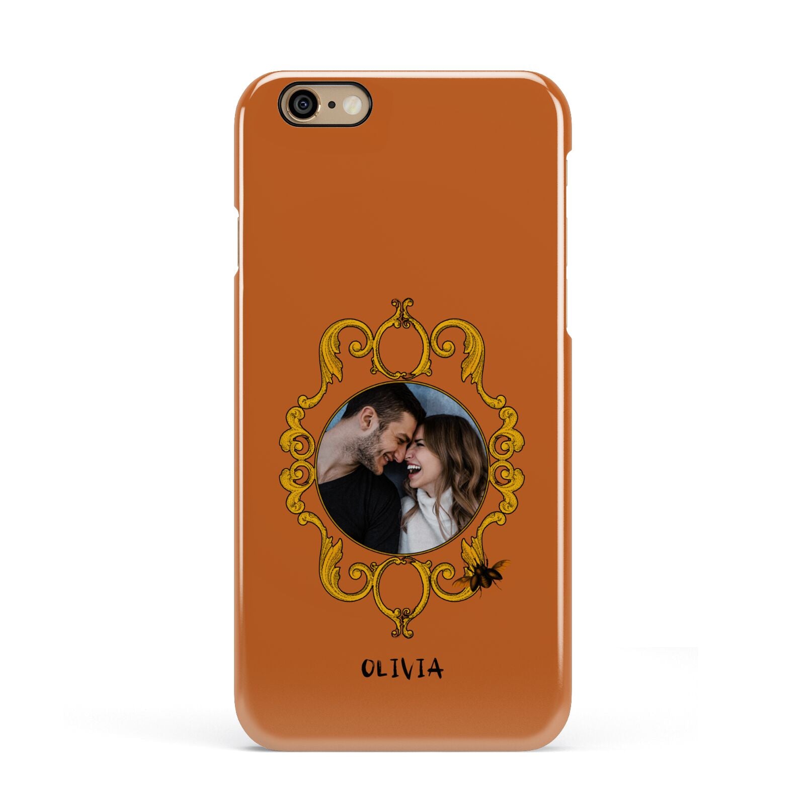 Ornate Halloween Custom Photo Apple iPhone 6 3D Snap Case