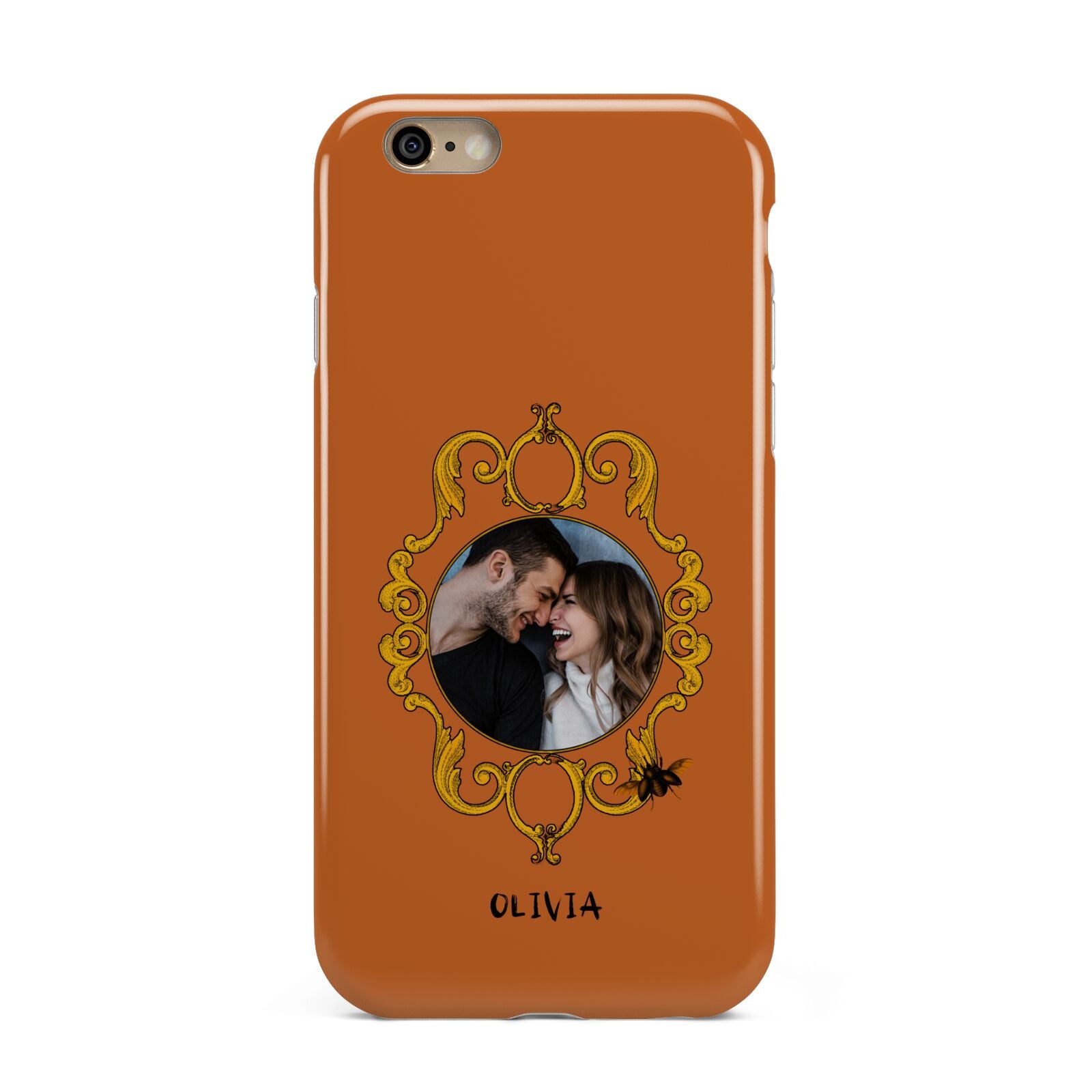 Ornate Halloween Custom Photo Apple iPhone 6 3D Tough Case