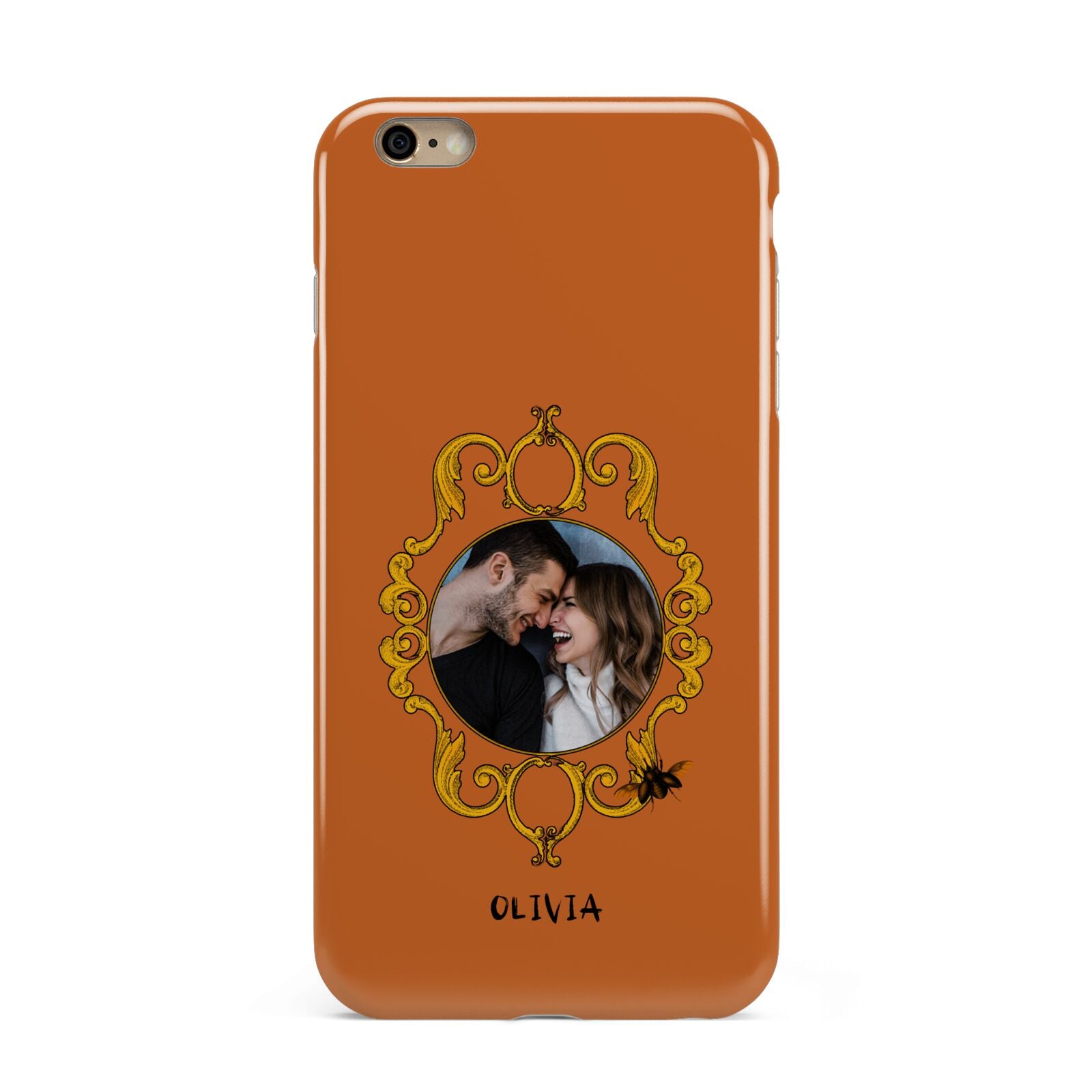 Ornate Halloween Custom Photo Apple iPhone 6 Plus 3D Tough Case