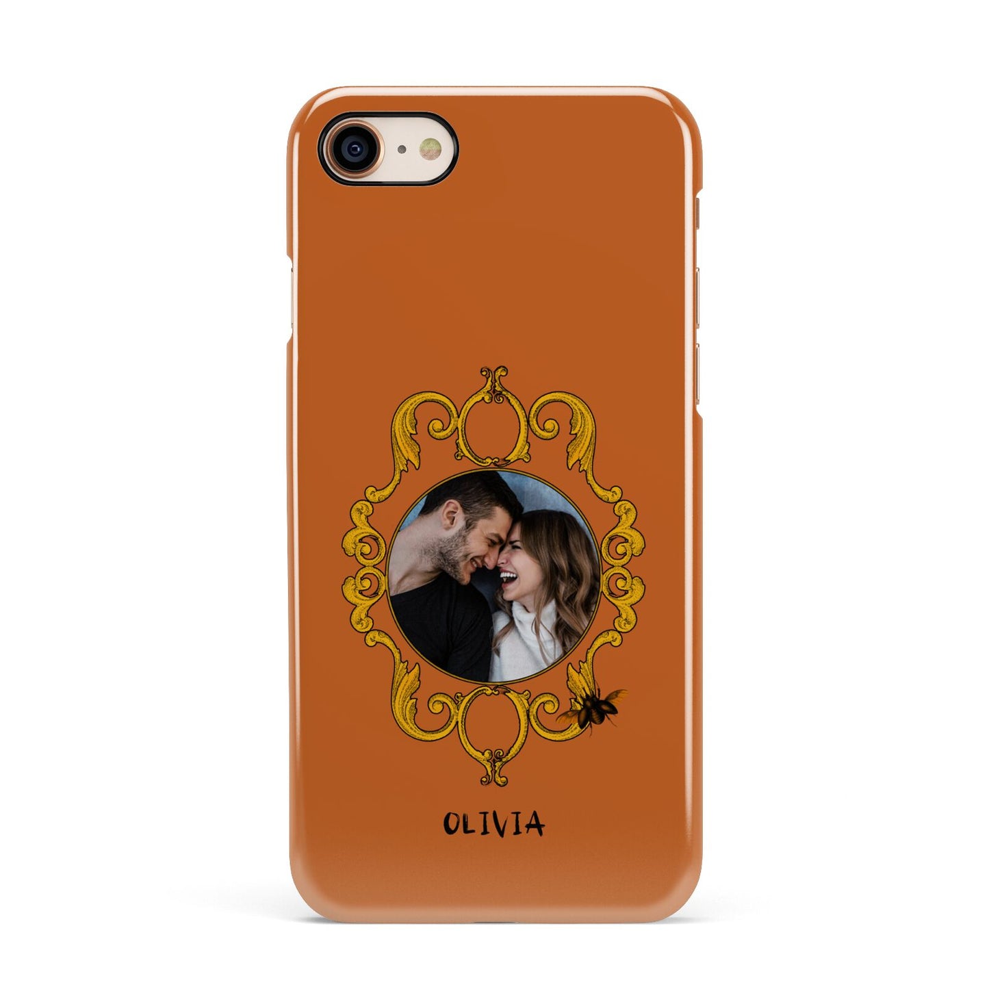 Ornate Halloween Custom Photo Apple iPhone 7 8 3D Snap Case