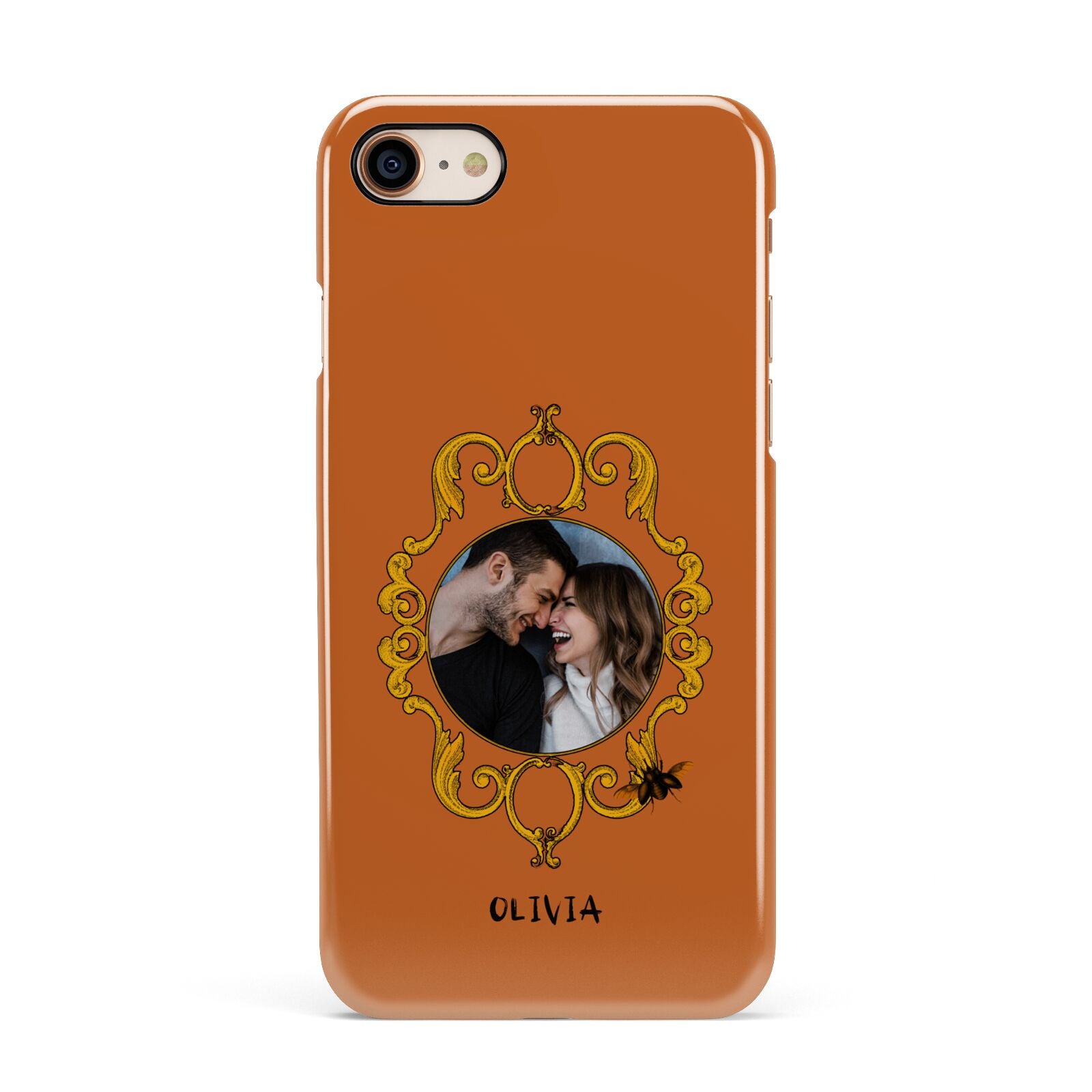 Ornate Halloween Custom Photo Apple iPhone 7 8 3D Snap Case