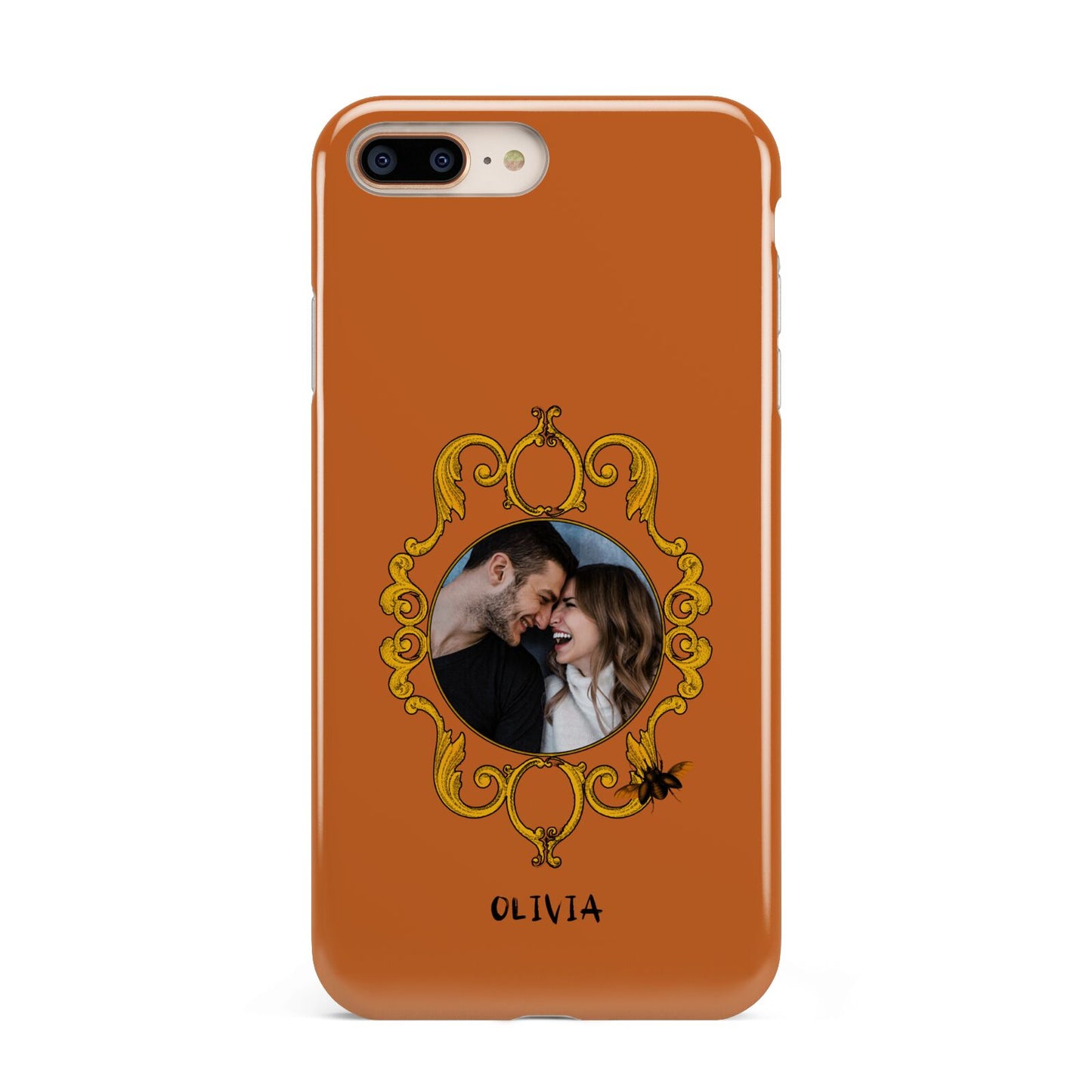 Ornate Halloween Custom Photo Apple iPhone 7 8 Plus 3D Tough Case